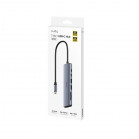 Концентратор USB Type-C Cudy UH407, HDMI, 2хUSB-A, 1хUSB-С, SD-card, TF-card