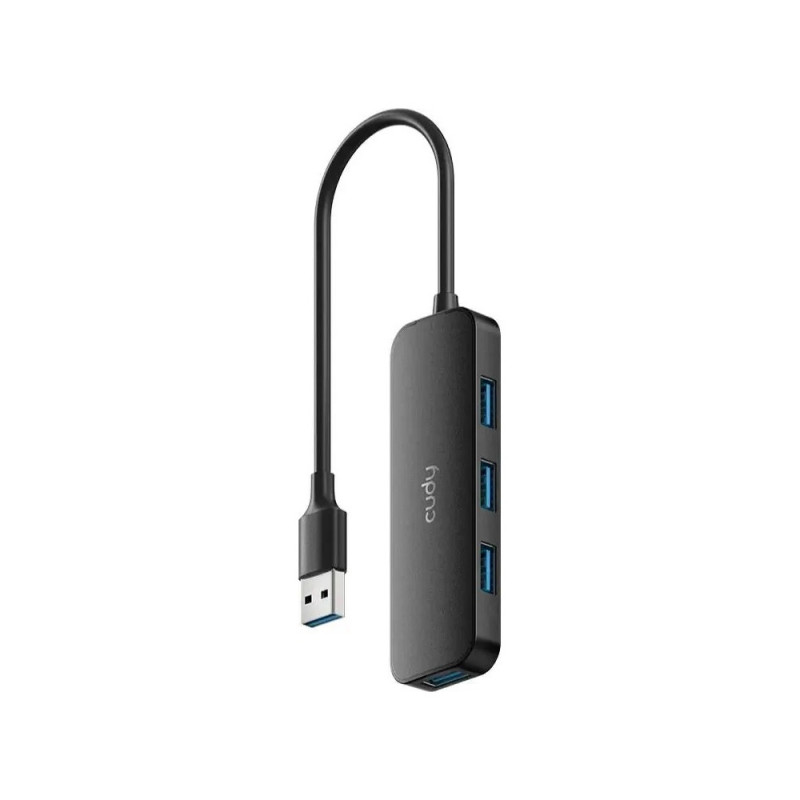 Концентратор USB Type-A Cudy UH40A, 4хUSB-A 3.2