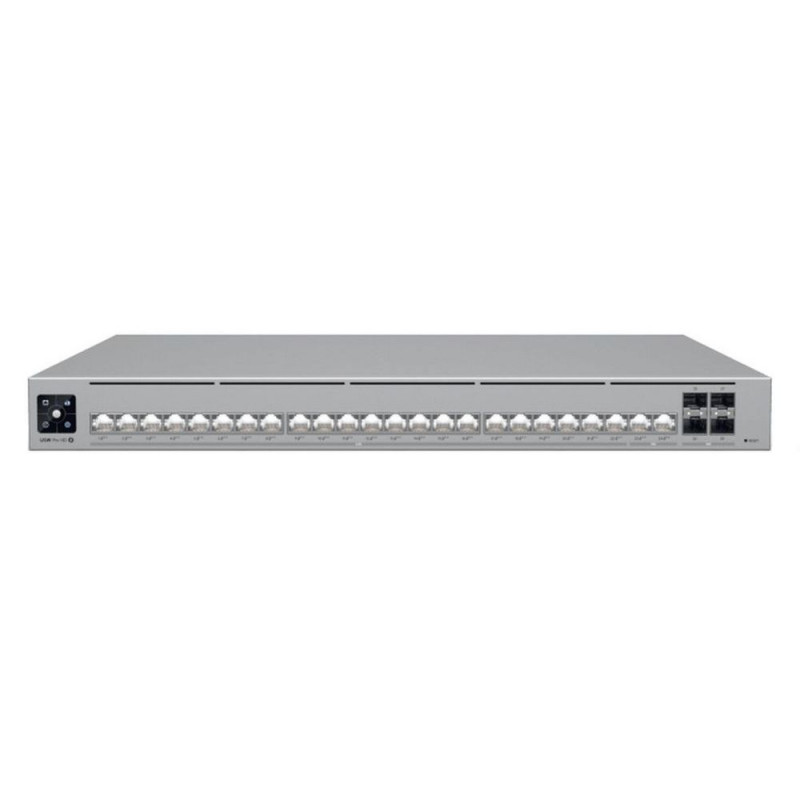 Коммутатор Ubiquiti USW-Pro-HD-24-PoE в стойку, 22х2.5G RJ45, 2х 10G RJ45, 4х 10G SFP+, раздача 600 