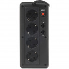 ИБП CyberPower UT1100EG, 1100VA/660W, L-INT, A.SIN, LED, USB, RJ45/11, SCHUKOx4