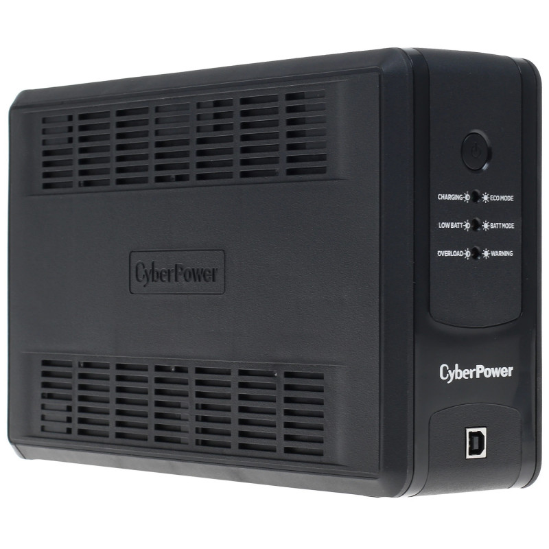 ИБП CyberPower UT650EG, 650VA/390W, L-INT, A.SIN, LED, USB, RJ45/11, SCHUKOx3