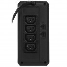 ИБП CyberPower UT650EIG, 650VA/390W, L-INT, A.SIN, LED, USB, RJ45/11, C13x4