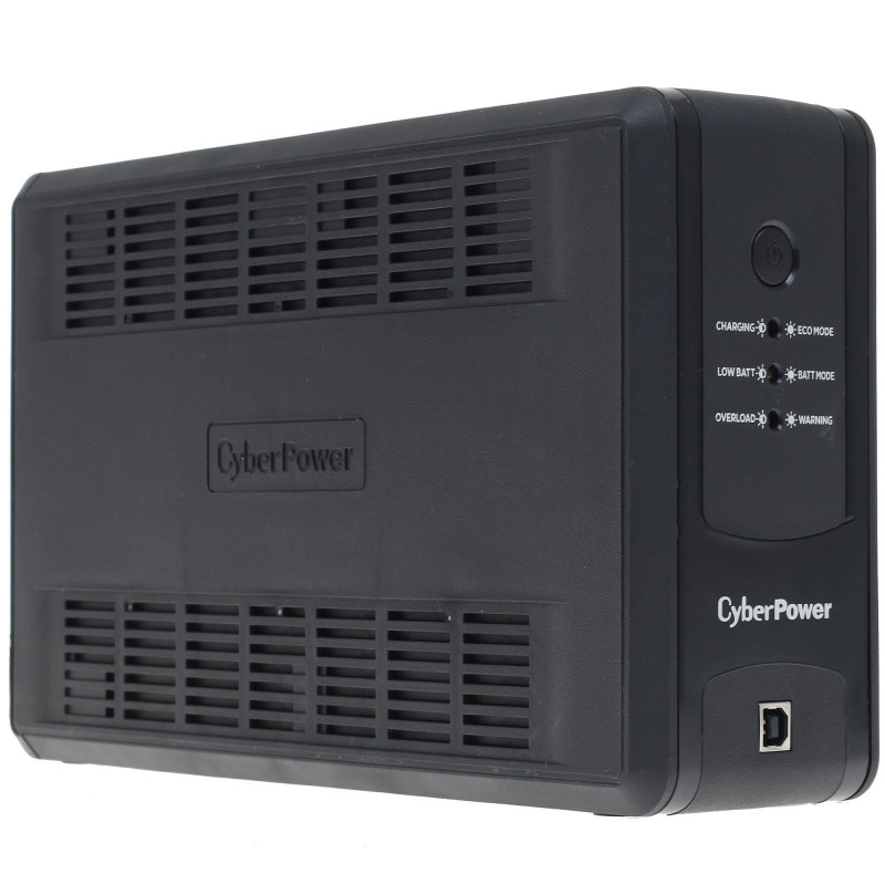 ИБП CyberPower UT850EG, 850VA/480W, L-INT, A.SIN, LED, USB, RJ45/11, SCHUKOx3