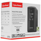 ИБП CyberPower VP1000EILCD, 1000VA/550W, L-INT, A.SIN, LCD, USB, RS232, RJ45/11, C13x6