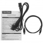 ИБП CyberPower VP1000ELCD, 1000VA/550W, L-INT, A.SIN, LCD, USB, RS232, RJ45/11, SCHUKOx4