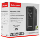 ИБП CyberPower VP700ELCD, 700VA/390W, L-INT, A.SIN, LCD, USB, RS232, RJ45/11, SCHUKOx4
