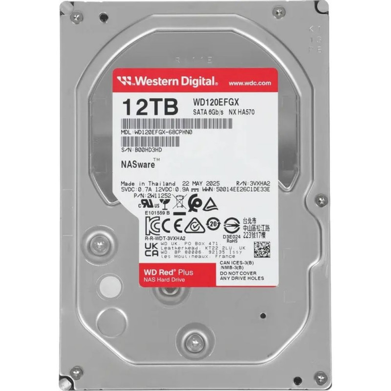 Жесткий диск WD Red Plus 12TB 3.5