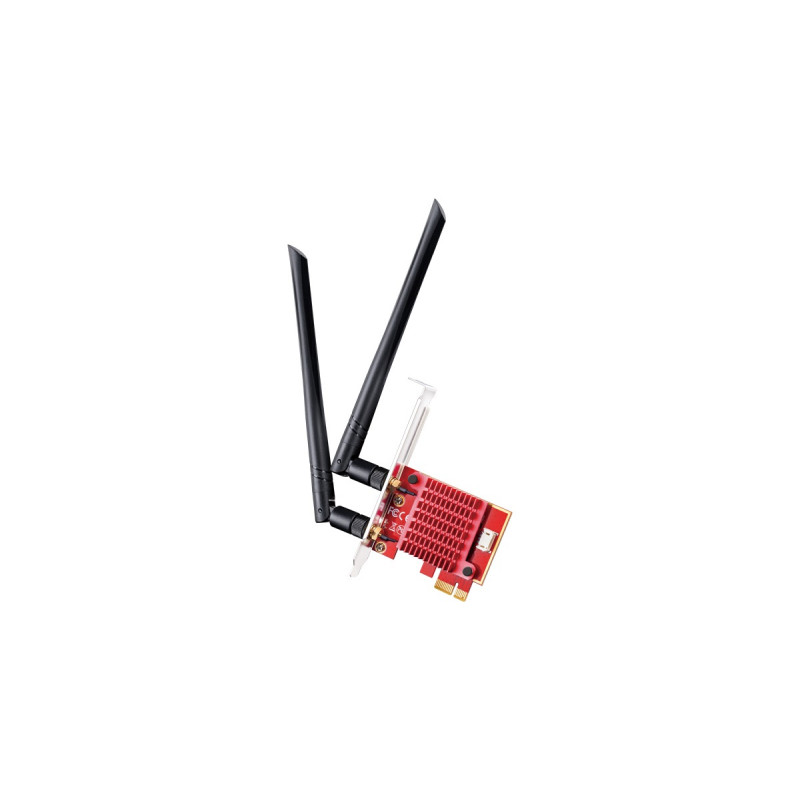 Беспроводной адаптер PCI-E Wi-Fi 6, Cudy WE3000S, AX5400, Bluetooth 5.2
