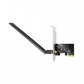 Беспроводной адаптер PCI-E  Wi-Fi , Cudy WE650, AC650, низкопроф. планка в комплекте