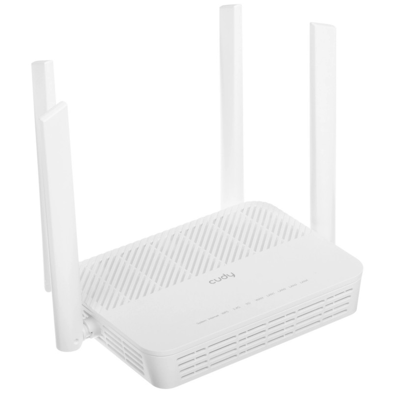 Маршрутизатор Wi-Fi 6 Cudy WR3000S, AX3000,5 LAN 10/100/1000 Мбит/с., Mesh