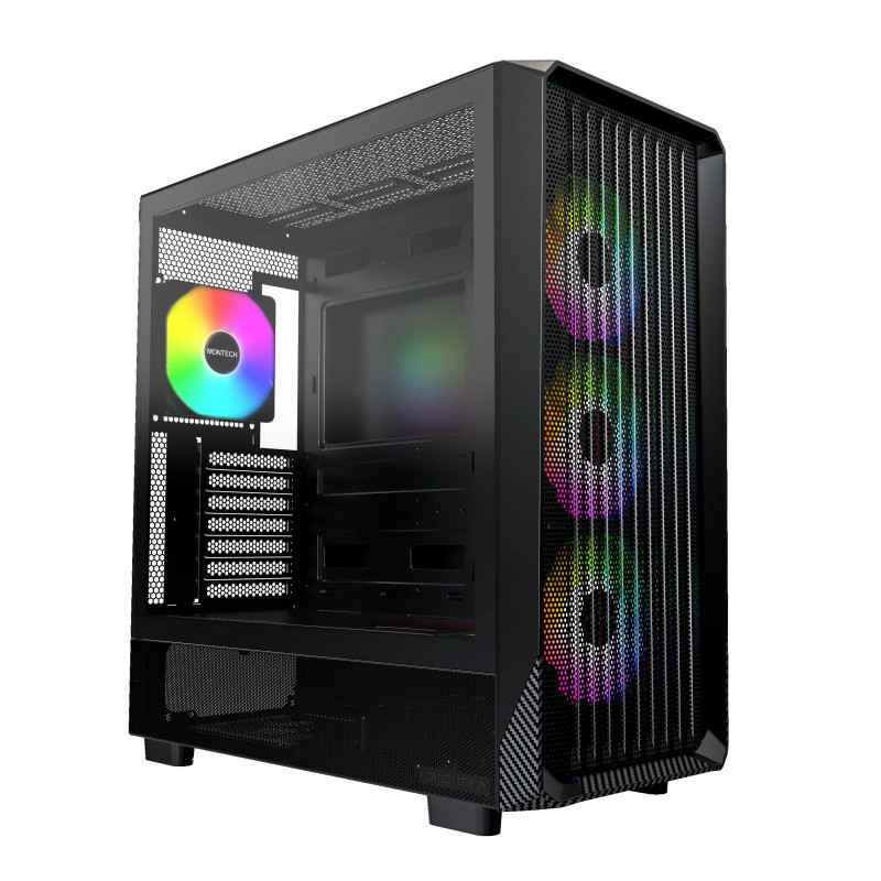 Корпус для компьютера MONTECH ATX X5 Black