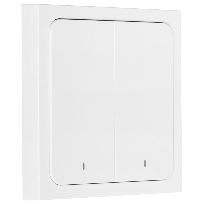 Умный беспроводной выключатель, Яндекс, 2 клавиши, Zigbee YNDX-00535