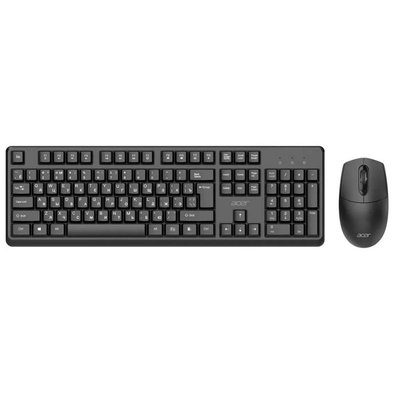 Клавиатура + мышь Acer OCC501 клав:черный мышь:черный USB Multimedia (ZL.ACC11.00H)