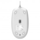 Клавиатура + мышь Acer OCC400 клав:белый мышь:белый USB (ZL.ACCCC.014)