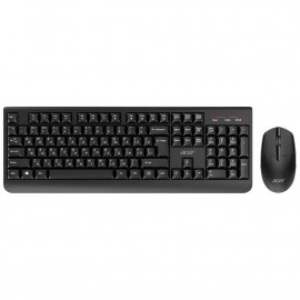 Клавиатура + мышь Acer OCC401 клав:черный мышь:черный USB беспроводная Multimedia (ZL.ACCCC.016)