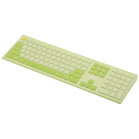 Клавиатура + мышь Acer OCC205 клав:зеленый/желтый мышь:зеленый/желтый USB беспроводная slim