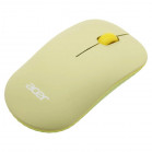 Клавиатура + мышь Acer OCC205 клав:зеленый/желтый мышь:зеленый/желтый USB беспроводная slim