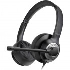 Наушники с микрофоном Acer OHW309 черный 2.8м накладные USB (ZL.HDSEE.004)