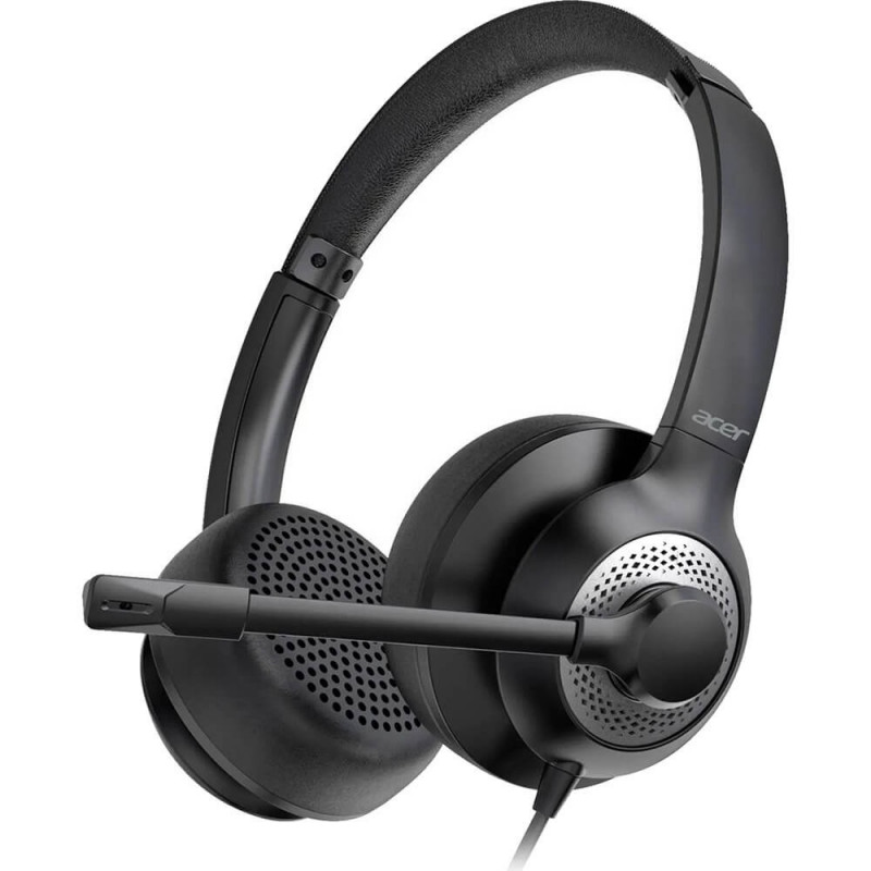 Наушники с микрофоном Acer OHW309 черный 2.8м накладные USB (ZL.HDSEE.004)