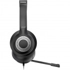 Наушники с микрофоном Acer OHW309 черный 2.8м накладные USB (ZL.HDSEE.004)