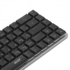 Клавиатура Acer OKW302 механическая серебристый USB for gamer для ноутбука LED