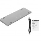 Клавиатура Acer OKW302 механическая серебристый USB for gamer для ноутбука LED