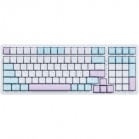 Клавиатура Acer OKW304 механическая белый USB Multimedia for gamer LED (ZL.KBDCC.01V)