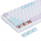 Клавиатура Acer OKW304 механическая белый USB Multimedia for gamer LED (ZL.KBDCC.01V)