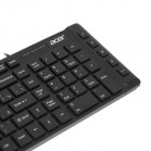 Клавиатура Acer OKW010 черный USB slim Multimedia