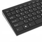 Клавиатура Acer OKR010 черный USB беспроводная slim Multimedia
