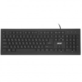 Клавиатура Acer OKW120 черный USB