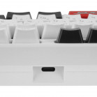 Клавиатура Acer OKR302 механическая белый USB беспроводная BT/Radio Multimedia for gamer для ноутбук