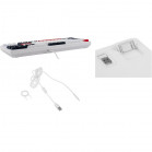 Клавиатура Acer OKR302 механическая белый USB беспроводная BT/Radio Multimedia for gamer для ноутбук