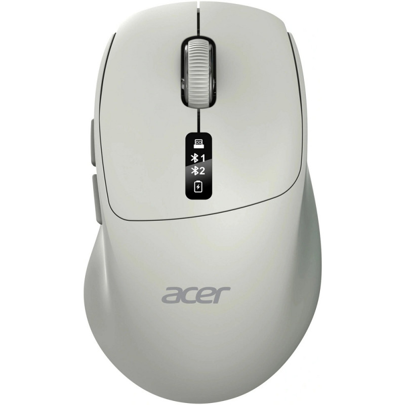 Мышь Acer OMR503 светло-серый оптич. 3200dpi silent беспров. BT/Radio USB 4but (ZL.MCE11.01C)