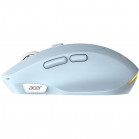Мышь Acer OMR504 голубой оптич. 3200dpi silent беспров. BT/Radio USB 4but (ZL.MCE11.01E)