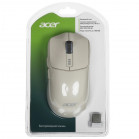 Мышь Acer OMR312 бежевый оптич. 3200dpi беспров. BT/Radio USB 5but (ZL.MCECC.037)