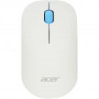 Мышь Acer OMR205 белый/голубой оптическая(1200dpi)беспроводная USB для ноутбука (2but) ZL.MCEEE.02H