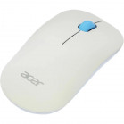 Мышь Acer OMR205 белый/голубой оптическая(1200dpi)беспроводная USB для ноутбука (2but) ZL.MCEEE.02H