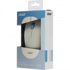Мышь Acer OMR205 белый/голубой оптическая(1200dpi)беспроводная USB для ноутбука (2but) ZL.MCEEE.02H