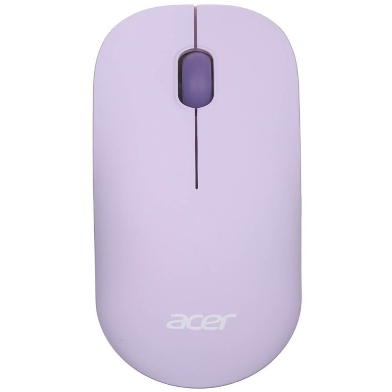 Мышь Acer OMR205 фиолетовый оптическая (1200dpi) беспроводная USB для ноутбука (2but) ZL.MCEEE.02K