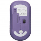 Мышь Acer OMR205 фиолетовый оптическая (1200dpi) беспроводная USB для ноутбука (2but) ZL.MCEEE.02K