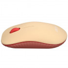 Мышь Acer OMR205 розовый/бежевый оптическая (1200dpi) беспроводная USB для ноутбука (2but)