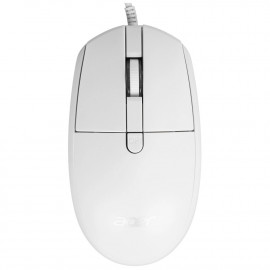 Мышь Acer OMW401 белый оптич. 2000dpi USB 4but (ZL.MCEEE.030)