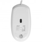 Мышь Acer OMW401 белый оптич. 2000dpi USB 4but (ZL.MCEEE.030)