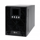 ИБП Сайбер Электро ЭКСПЕРТ-II-1000, 1000VA/900W, ONLN, SIN, LCD, USB, RS232, SL, C13x1, SCHUKOx2