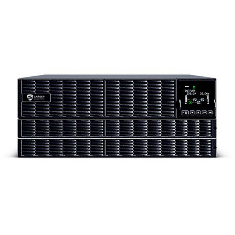 ИБП Сайбер Электро ЭКСПЕРТ-II-6000Р, 6kVA/6kW, 4U, ONLN, SIN, LCD, USB, RS232, SL, EPO, HW, C13x4, C